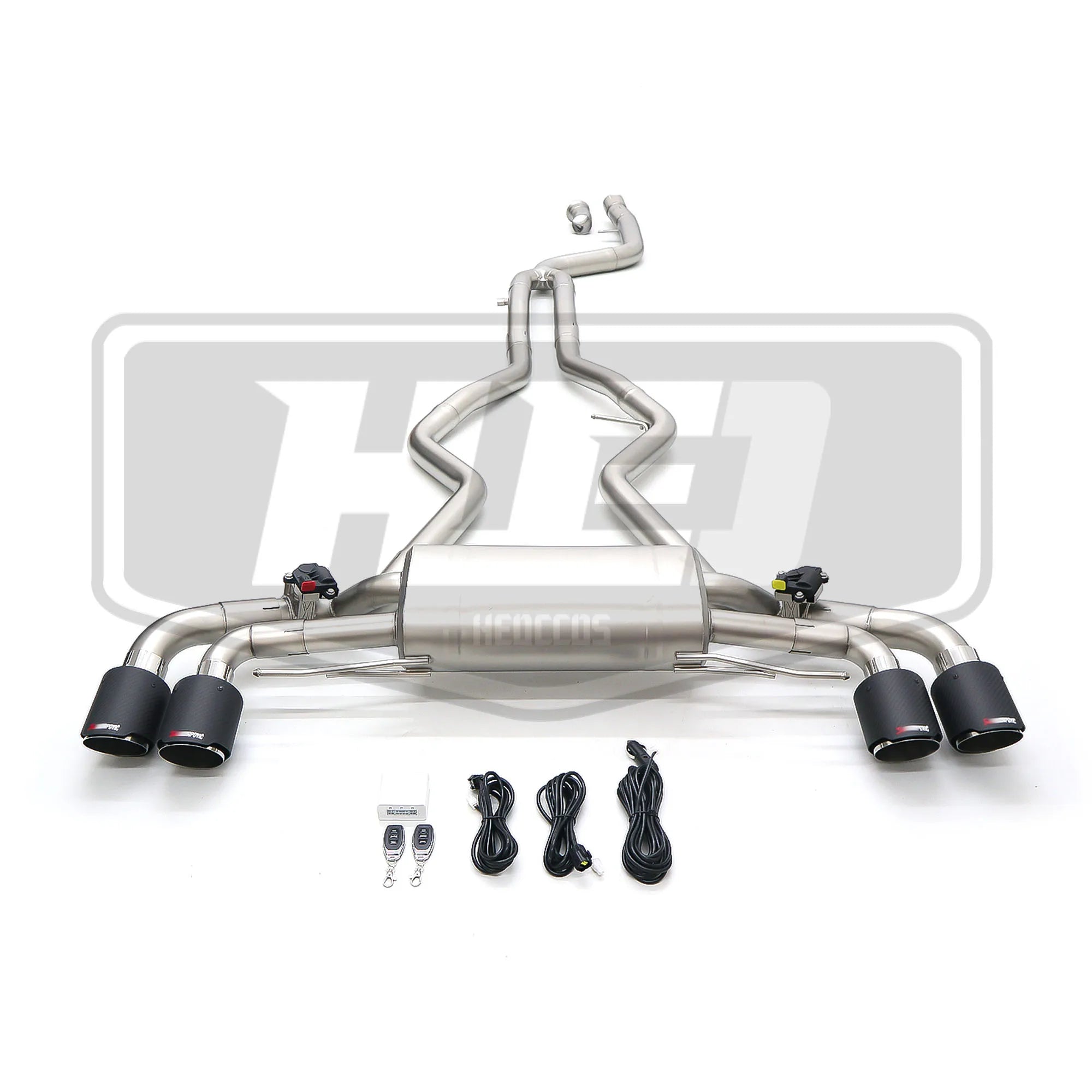 Valvetronic Exhaust System for BMW M340i/M340 M440I G20 B58 3.0T Catback Exhaust Muffler with Valves and 4tips!